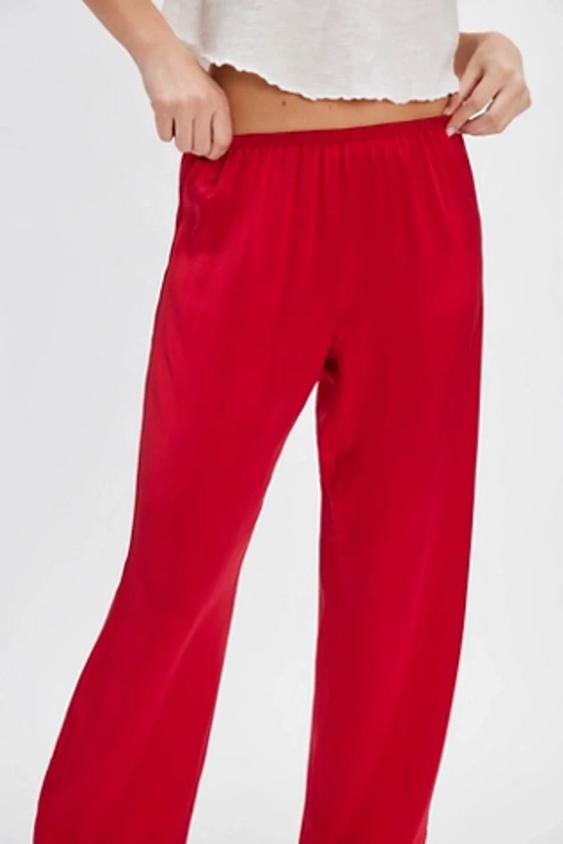 DONNI. The Silk Simple Pants