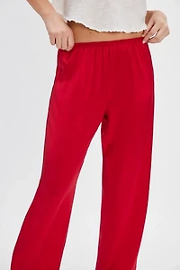 DONNI. The Silk Simple Pants