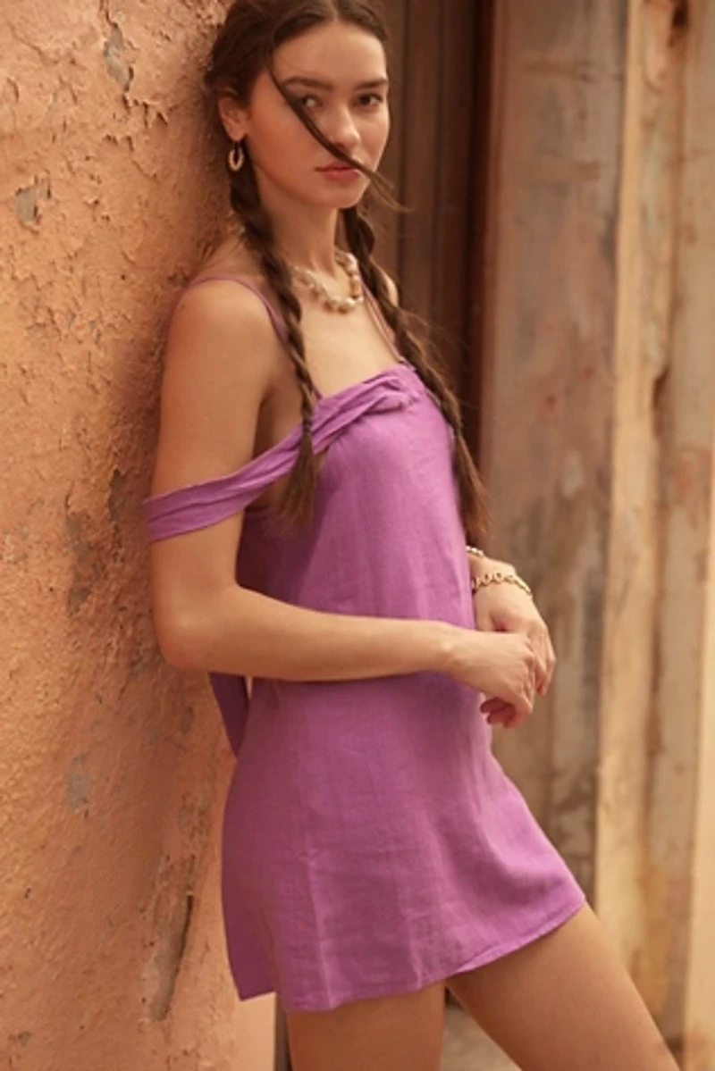 Dulce Linen Mini Dress