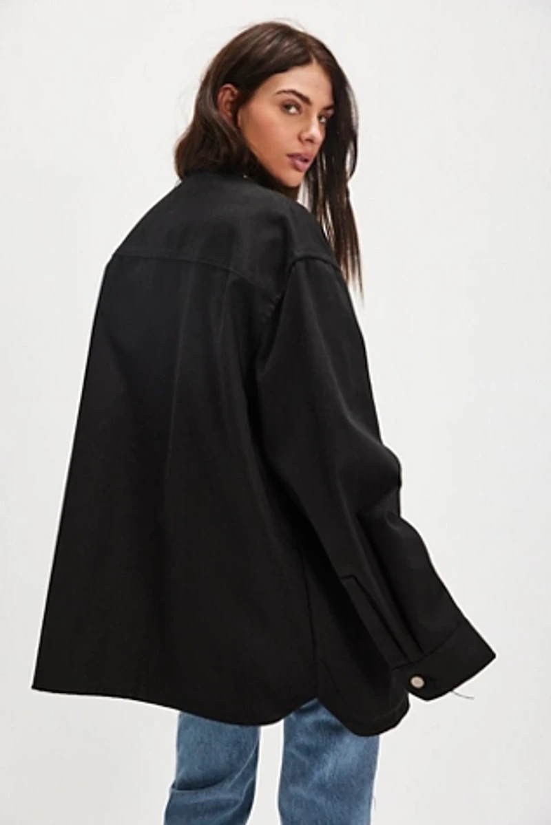 Asparagus Multi-Button Jacket