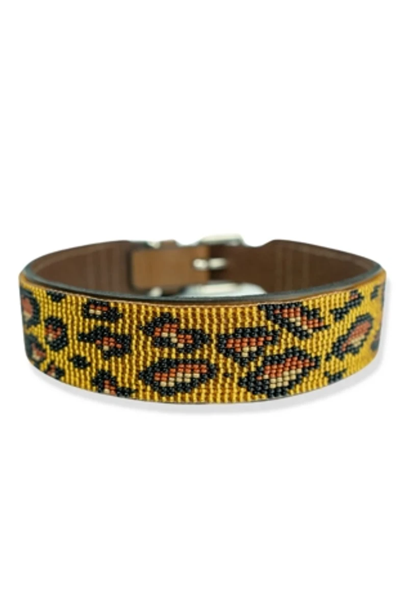 Sambboho Cheetah Dog Collar