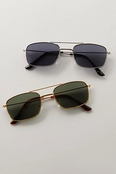 Ryn Metal Aviator Sunglasses