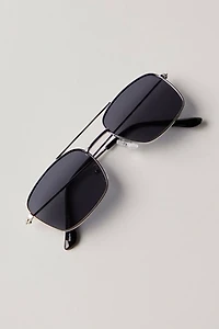 Ryn Metal Aviator Sunglasses