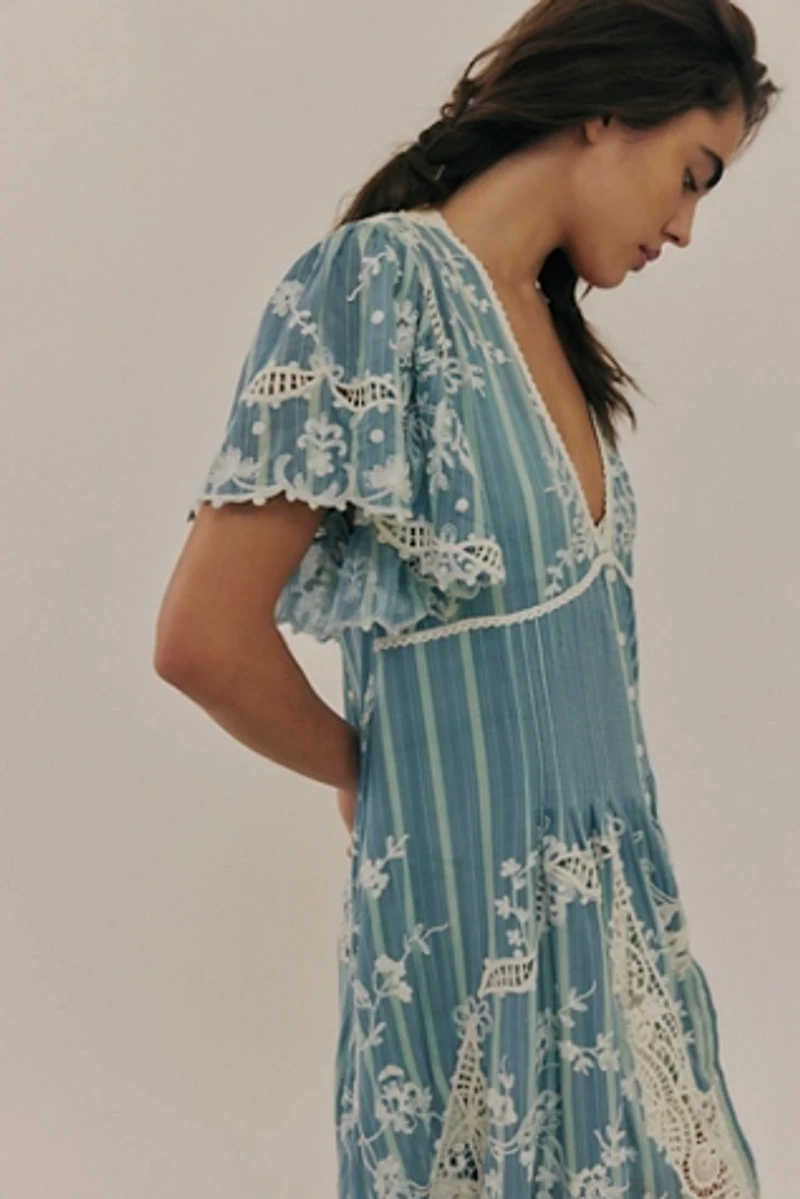 Blue Bonnet Maxi Dress