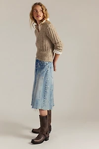 We The Free Daisy Mae Embroidered Skirt