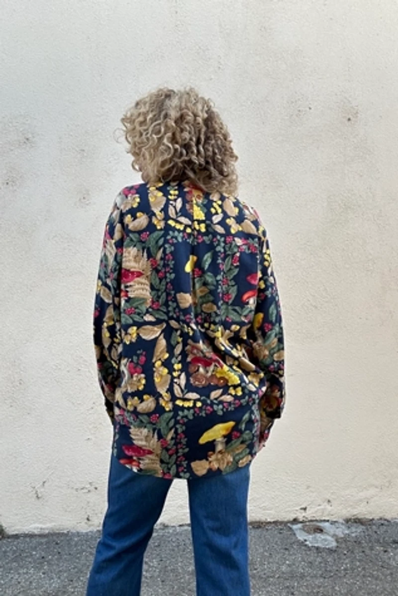 Kenzo Mushroom Print Shirt Selected by The Curatorial Dept.
