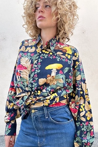 Kenzo Mushroom Print Shirt Selected by The Curatorial Dept.