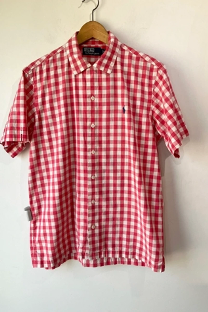 Polo Ralph Lauren Pink Gingham Shirt Selected by The Curatorial Dept.