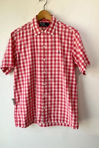 Polo Ralph Lauren Pink Gingham Shirt Selected by The Curatorial Dept.