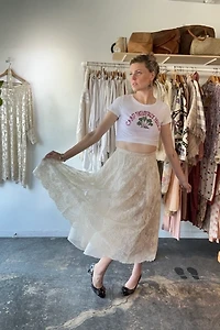 Monique Lhuillier Wedding Skirt Selected by The Curatorial Dept.