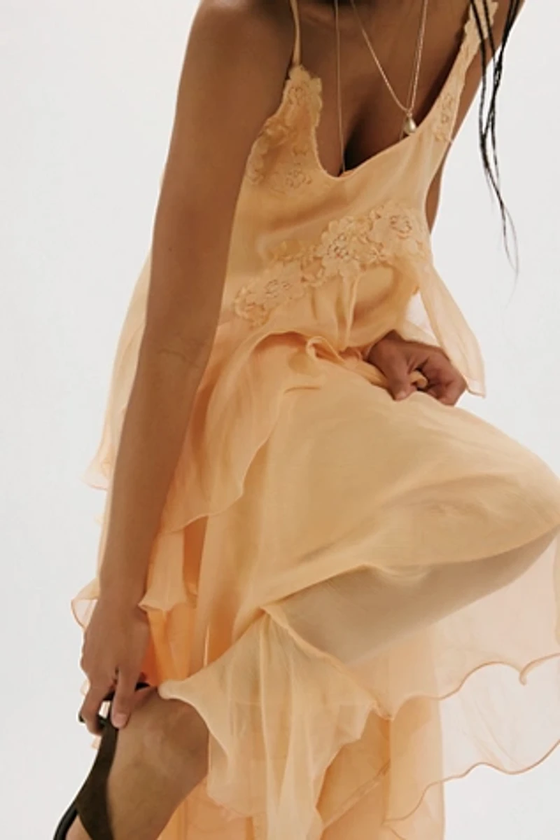 Nigel Preston Floating Angel Chiffon Maxi Dress | Pacific City