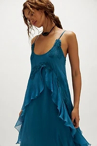 Nigel Preston Floating Angel Chiffon Maxi Dress