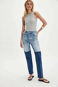 Rolla's Original Straight Reg Brent Splice Jeans