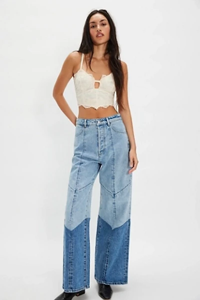 Rolla's Studio Flare Chevron Jeans