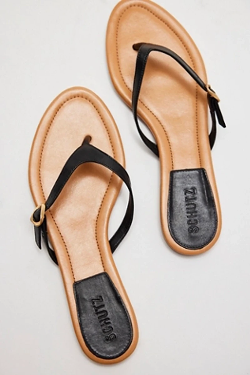 Daria Buckle Flip Flops