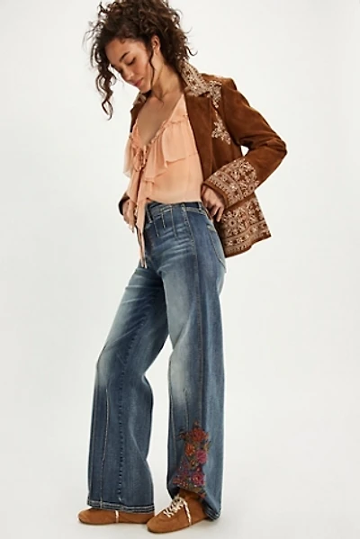 Driftwood Triple Pintuck Pia Jeans