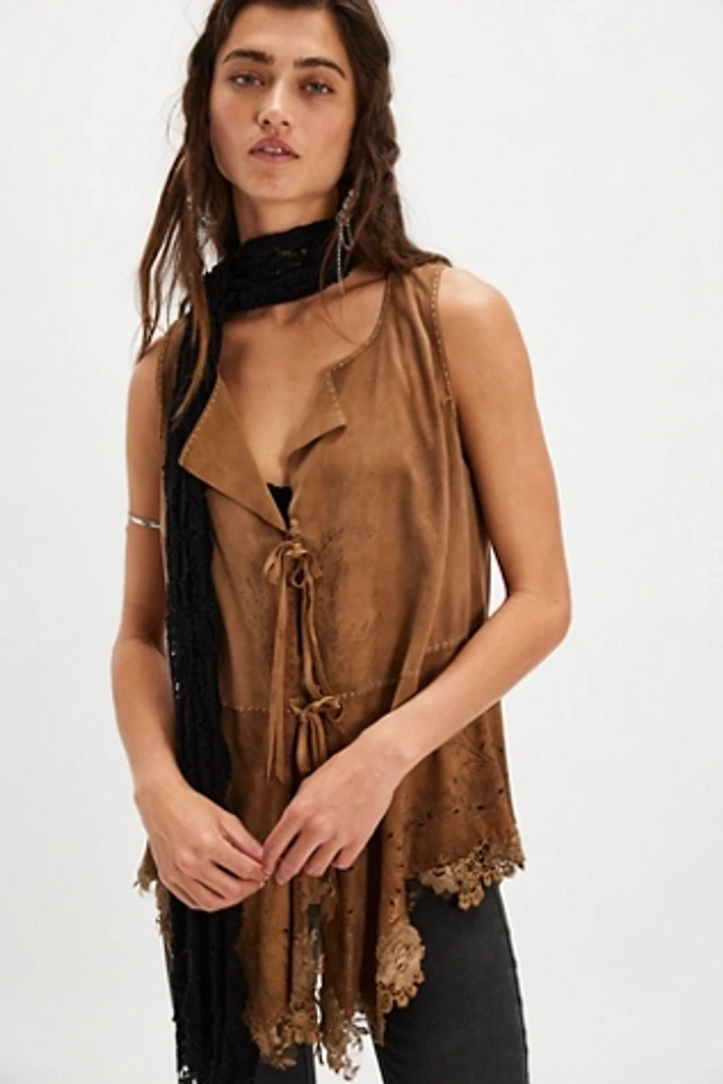 Nigel Preston Crop Lace Bolero