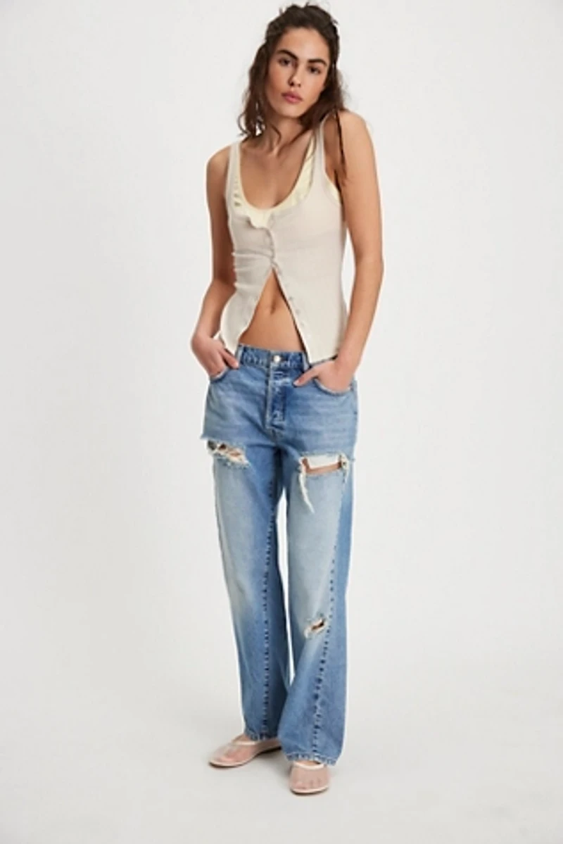 The Tales Old Faithfuls Twisted Seam Jeans