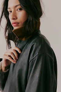 We The Free Easy That Leather Jacket