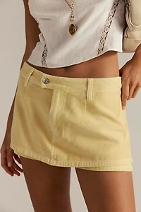 Gallivanting Washed Skort