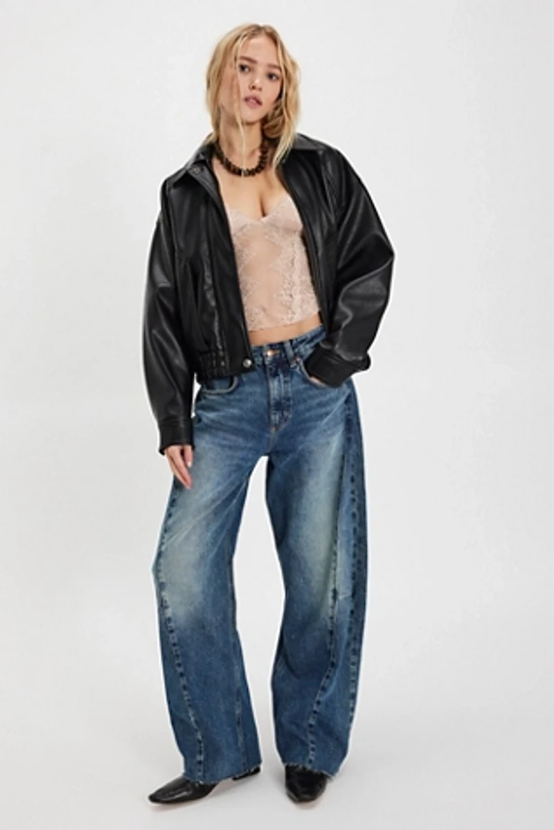Lee Low-Slung Barrel Rider Jeans