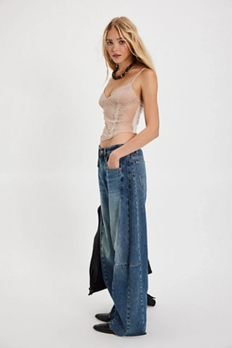 Lee Low-Slung Barrel Rider Jeans