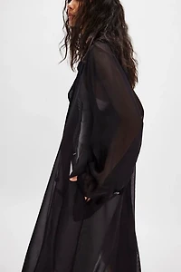 Nigel Preston Organza Trench