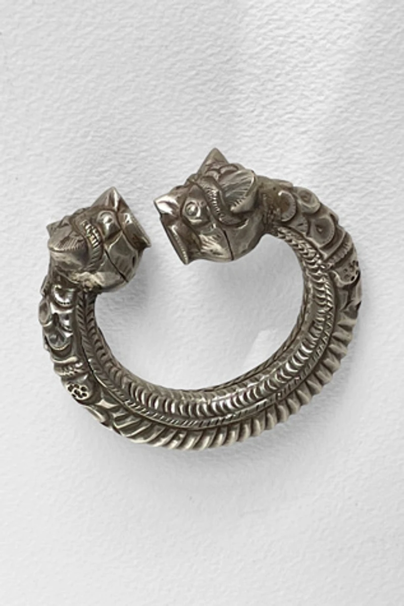 Antique Double Tiger Heads Torque Bracelet Selected by MARMALADE