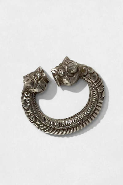 Antique Double Tiger Heads Torque Bracelet Selected by MARMALADE