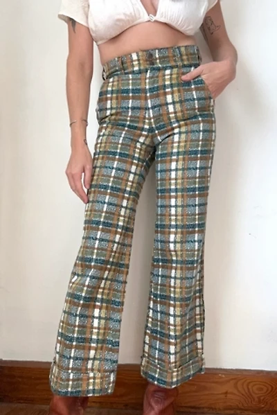 Vintage 1970s Plaid Trousers Selected by Grievous Angel Vintage