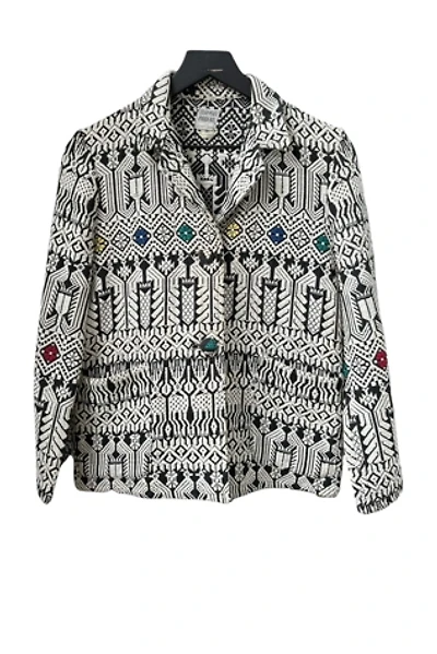 Vintage 1960s Cotton Embroidered Jacket Selected By Vintage Warrior