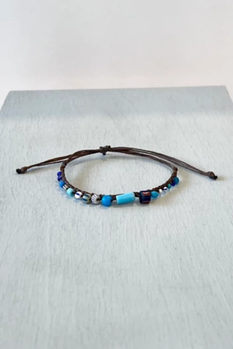 Nancy Melet I'm A Blue Girl Bracelet