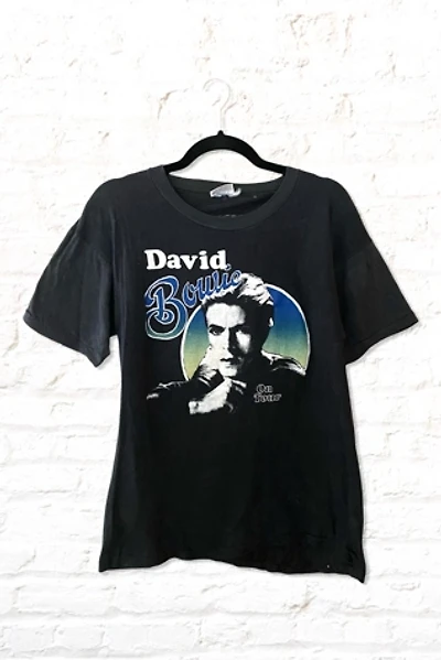 1970s David Bowie Tour T Shirt Selected By Ritual Vintage