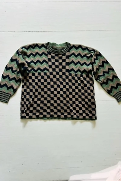Vintage Geometric Sweater Selected By Atlantic Vintage
