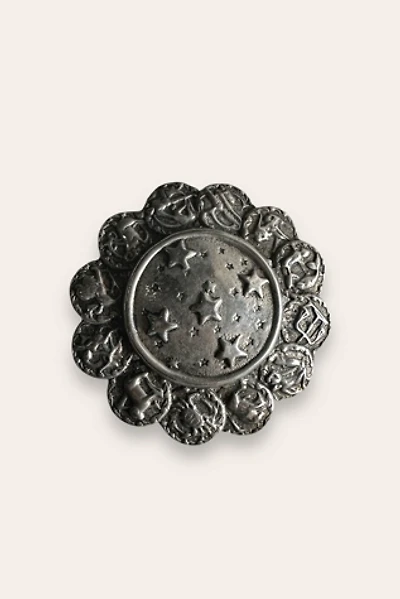 Vintage 1970's Zodiac Belt Buckle Selected By Afterlife Boutique