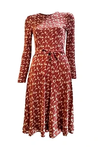 Diane Von Furstenberg Italy 1970's Dress Selected by Garbage Soup