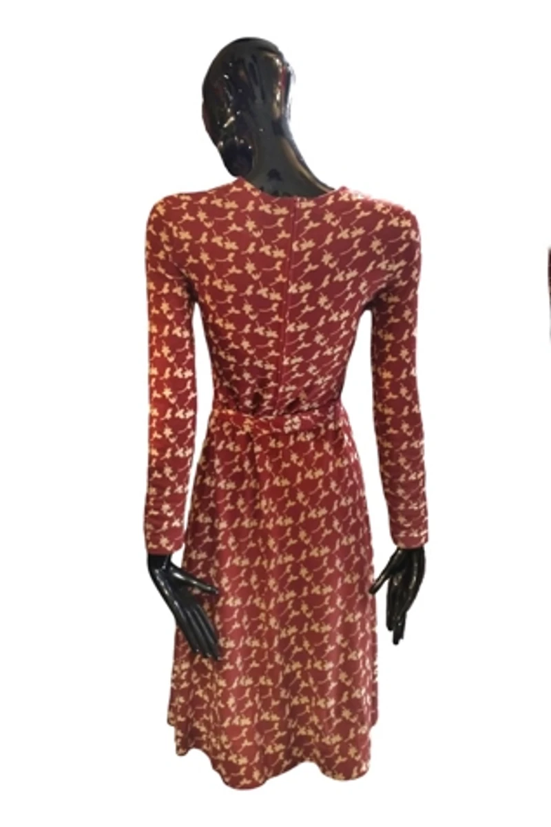 Diane Von Furstenberg Italy 1970's Dress Selected by Garbage Soup