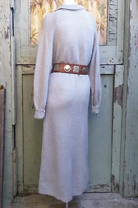 1980's Sweater Knit Maxi Dress Selected Garbage Soup
