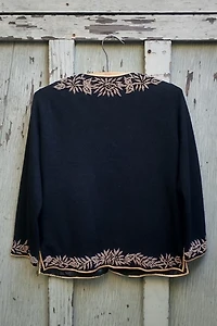1950's Beaded Lambswool Sweater Selected by Garbage Soup