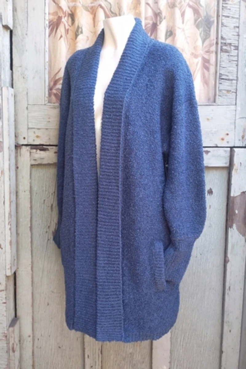 1990's Nubby Sweater Duster Coat Selected by Garbage Soup