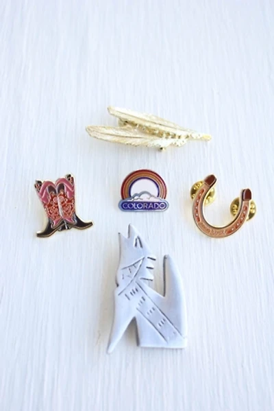 Vintage Western Brooch Set Selected By Moons + Junes Vintage