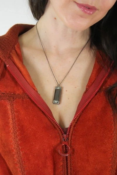 Antique Harmonica Vintage Necklace Selected By Moons + Junes Vintage