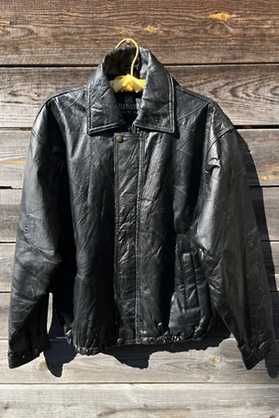 Leather Patchwork Jacket Selected by Wax Plant