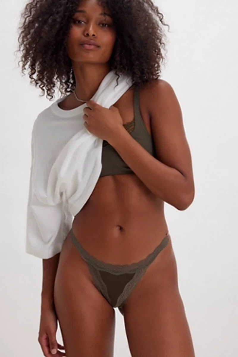 Oh My Darling Low-Rise Thong