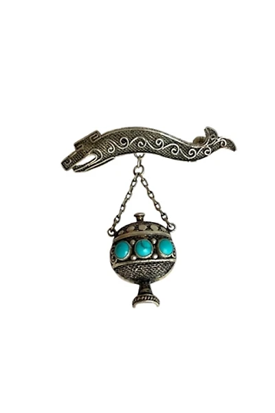 Vintage Silver Brooch Selected By Ankh By Racquel