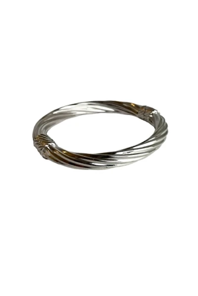 Classic Vintage Sterling Silver Bracelet Selected By Ankh By Racquel