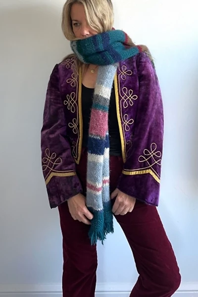 Vintage Purple Velvet Shriners Bolero Selected by KA.TL.AK