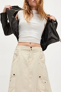 Rough Riding Maxi Skirt