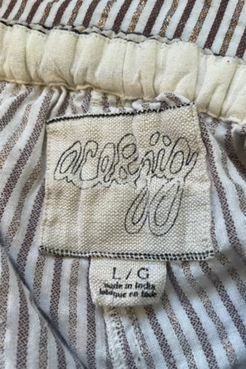 Ace & Jig Copper Stripe Pants Selected by The Curatorial Dept.