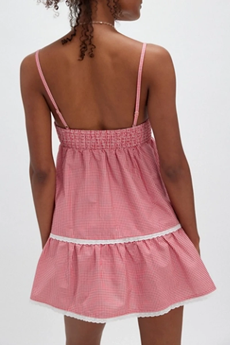 Frankies Bikinis Baby Gauze Slip Dress